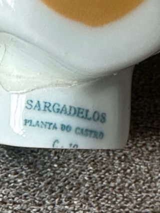 Pavo Real Sargadelos con Grietas