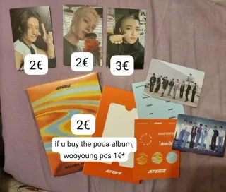 Photocards y Poca ATEEZ
