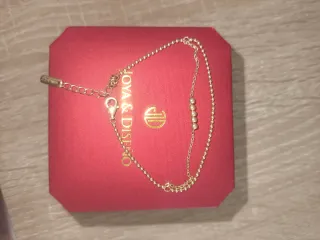 Pulsera doble Joya & Diseño dorada