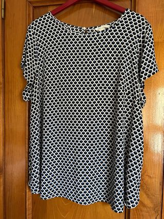 Lote 2 blusas de verano estampadas señora