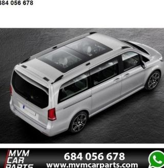 Barras de techo / Baca aluminio para Mercedes Clas