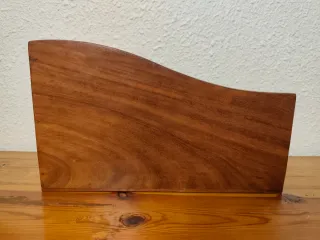 Organizador escritorio madera natural rústico