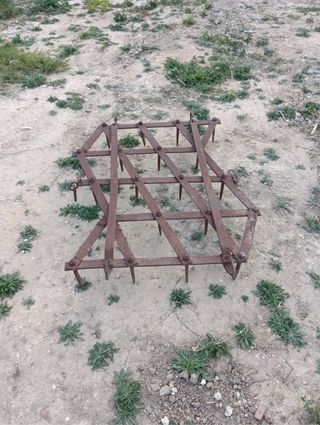 Rastra de arena para tractor