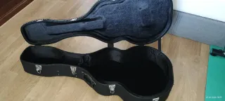 Guitarra Acústica Zurda 12 Cuerdas + Estuche