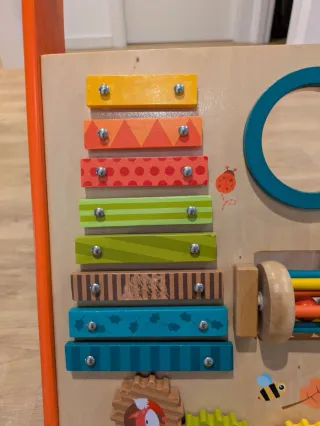 Caminador infantil de madera
