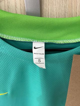 Camiseta Brasil Nike Verde/Turquesa
