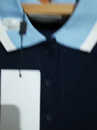 Vestido Lacoste Mujer Talla 44 Azul Marino