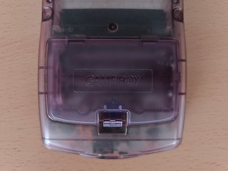 Game Boy Color Morado Transparente