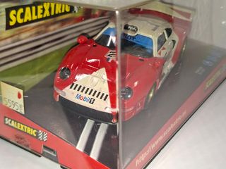 Scalextric Porsche 911 GT1 Mobil Nuevo