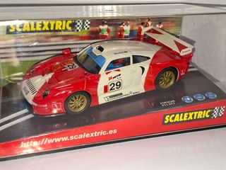 Scalextric Porsche 911 GT1 Mobil Nuevo