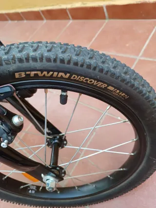 Bicicleta Infantil 16 Btwin Naranja