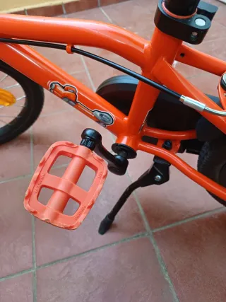 Bicicleta Infantil 16 Btwin Naranja