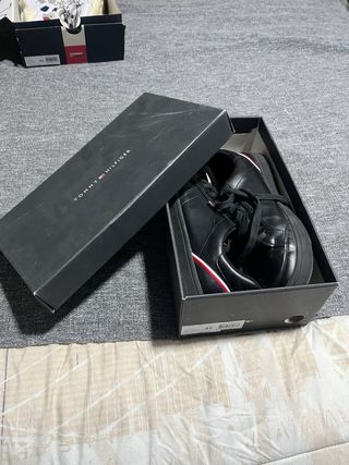 Zapatos Tommy Hilfiger Piel Negros