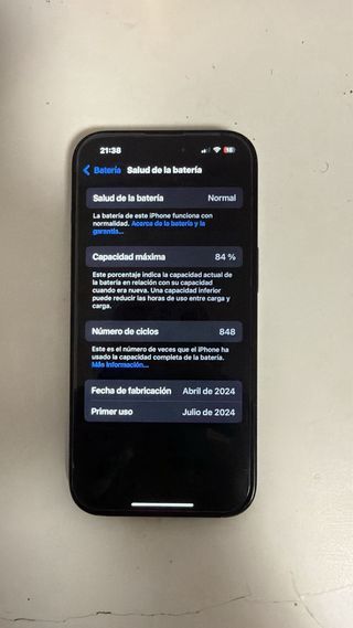 iPhone 15 128GB Negro