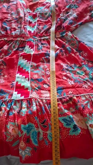 Vestido Farm Rio para Anthropologie Talla XL