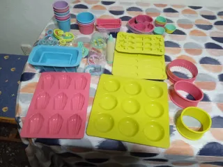 41 Moldes Silicona Repostería