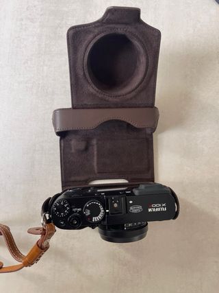 Fujifilm X100F + funda cuero y correa