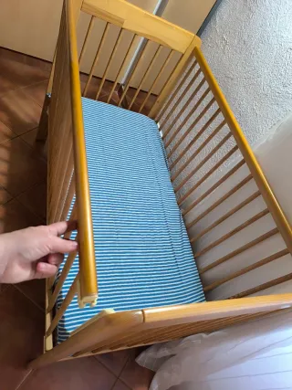Cuna de bebé Drewex madera