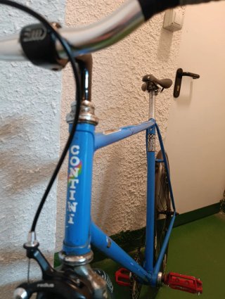 Bici Fixie Azul