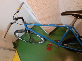 Bici Fixie Azul