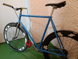 Bici Fixie Azul