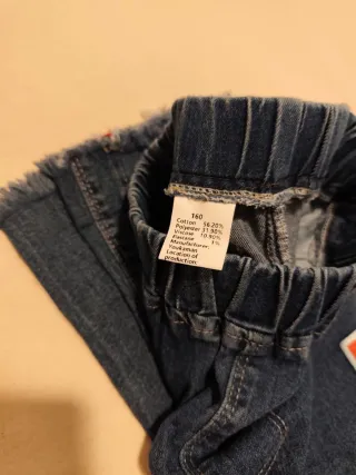 Vaqueros niño azules