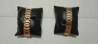 Relojes Táctiles Dorados con Brillantes