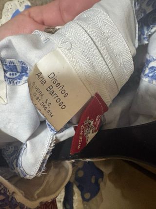 Traje Flamenca Niña Talla 2/3 Años
