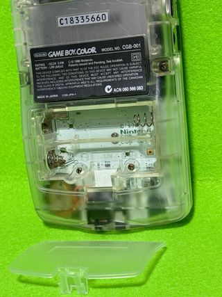 Nintendo Game Boy Color Transparente