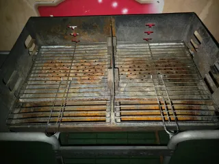 Barbacoa portátil metal marca Naterial