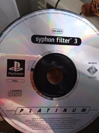 Syphon Filter 3 Sentencia Final PS1 Platinum