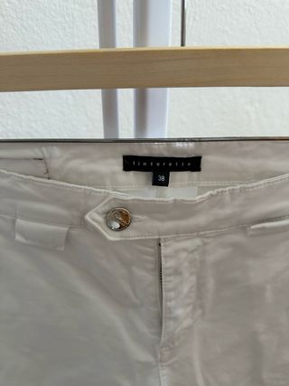 Pantalones pirata blancos Talla 38
