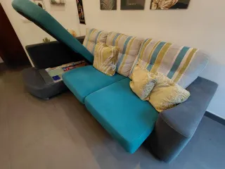 Sofá Chaiselongue Extensible