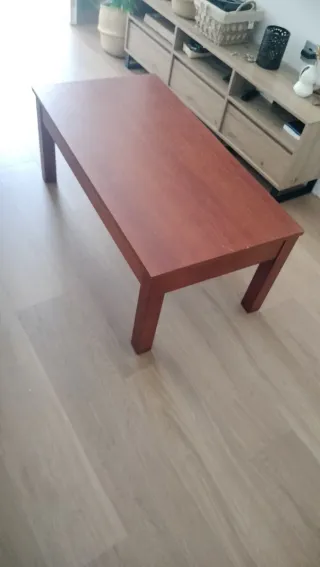 Mesa centro madera extensible