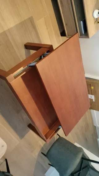 Mesa centro madera extensible