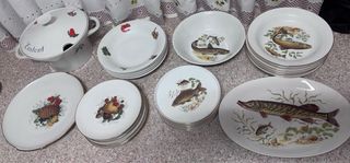 Vajilla antigua siglo XX