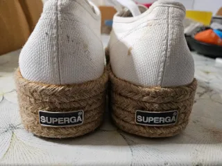 Zapatillas Superga Plataforma Yute