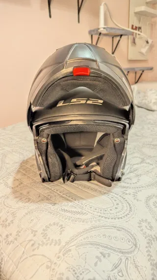 Casco modular LS2 negro mate