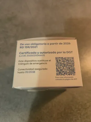 Baliza de emergencia V16 con Geolocalización DGT