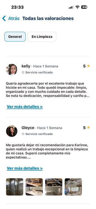 Limpieza de Hogares