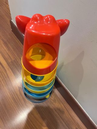 Juguetes infantiles jirafa apilable