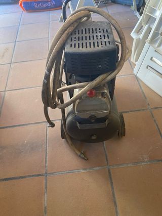 Compresor de aire con manguera
