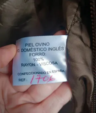 ​Chaqueta Piel Napa JOEL X PERTEGAZ Vintage 90s