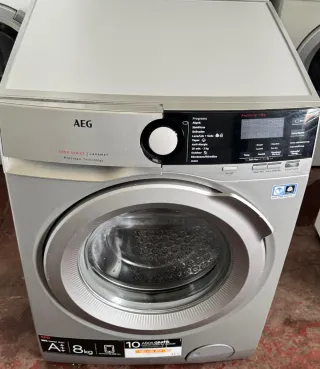 LAVADORA AEG SERIE7000 DE 8KG EN INOX A+++