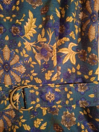 Top Adolfo Dominguez Floral Talla L