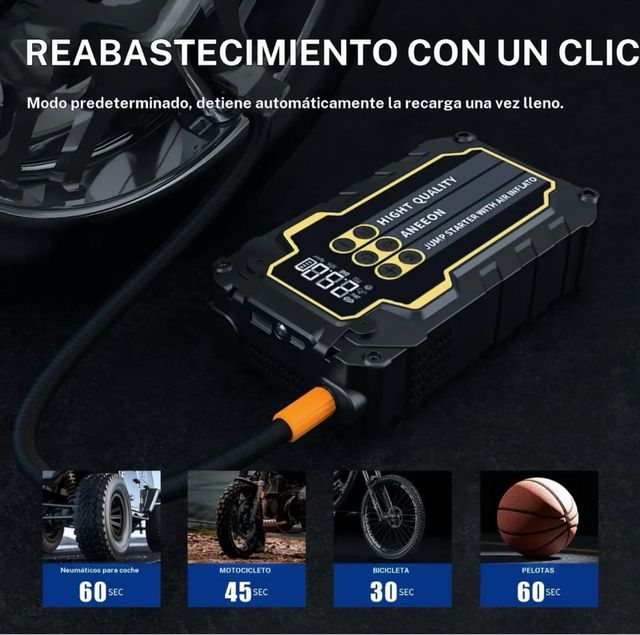 Iniciador de Carro ANEON com Inflador