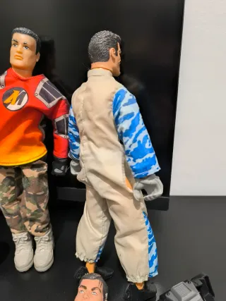 Lote Figuras Action Man con Accesorios