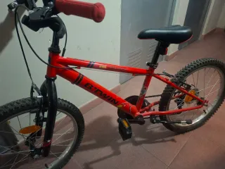 Bicicleta Infantil Btwin Roja 16