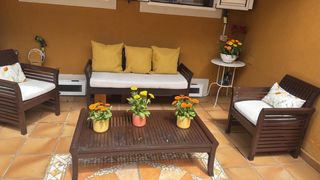 Muebles de jardín de madera