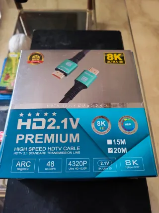 Cable HDMI 8K 2.1 Premium   3 M elije metraje